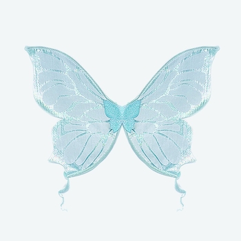 Cosplay-parukas liblika motiiviga ja haldjateemaga, läikiv tüll, meigiks ja kostüümi rekvisiit