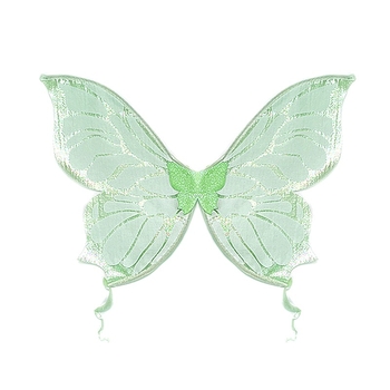 Cosplay-parukas liblika motiiviga ja haldjateemaga, läikiv tüll, meigiks ja kostüümi rekvisiit