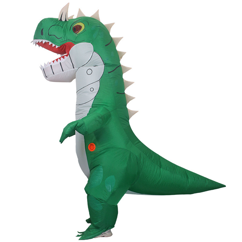 Puhutav dinosauruse cosplay kostüüm Halloweeniks – kõndiv ratsanik, kandmisme rekvisiit, polüester taft 210t, 550 g, bränd Xingtong