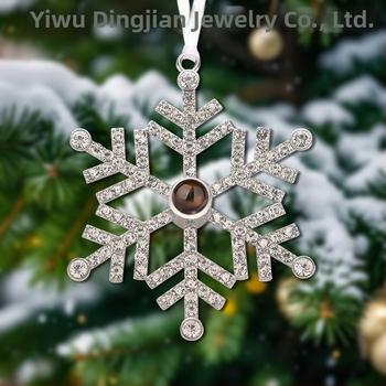 Dingjian metāla kaklarota ar lentes ķēdi, elektroplēšana, svars 50 g