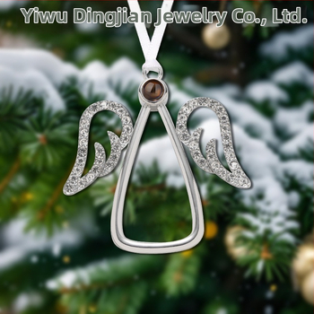 Dingjian metāla kaklarota ar lentes ķēdi, elektroplēšana, svars 50 g