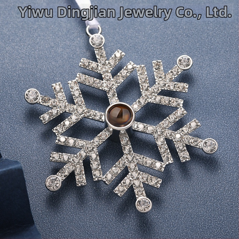 Dingjian metāla kaklarota ar lentes ķēdi, elektroplēšana, svars 50 g