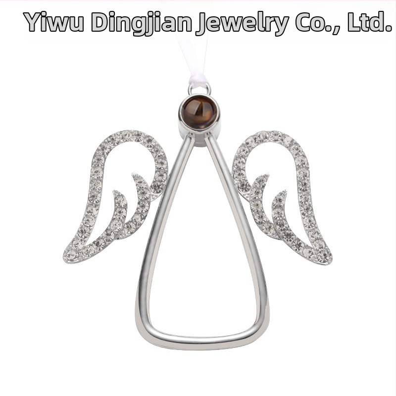 Dingjian metāla kaklarota ar lentes ķēdi, elektroplēšana, svars 50 g