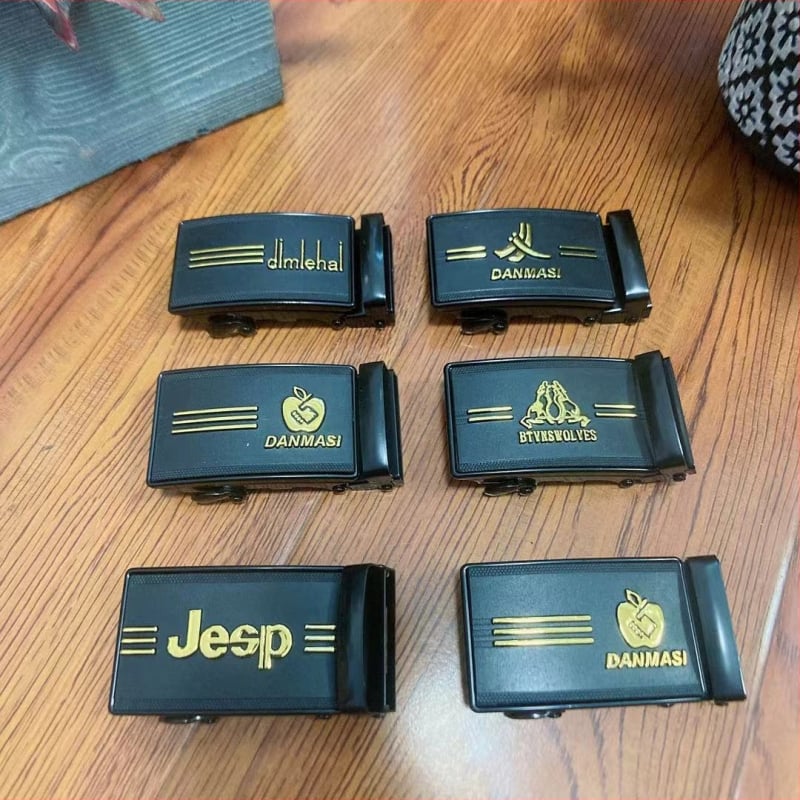 Dzelzs automātiskā jostas sprādze, biznesa stilā, pielāgojama biznesa vidēm