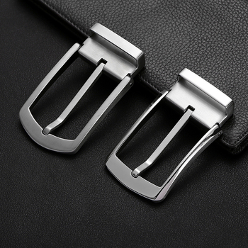 Nerūsējošā tērauda 304 pin sprādze jostai, ādas gals, dažādas sprādzes galvas, universālais stils, pielāgota apstrāde