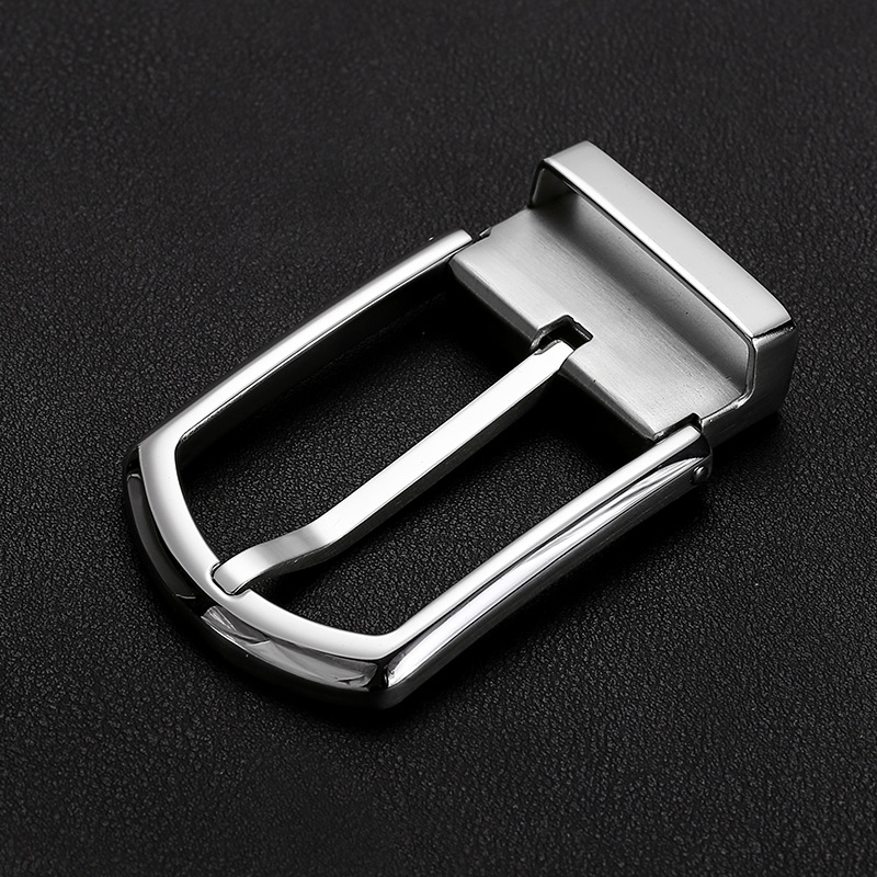 Nerūsējošā tērauda 304 pin sprādze jostai, ādas gals, dažādas sprādzes galvas, universālais stils, pielāgota apstrāde