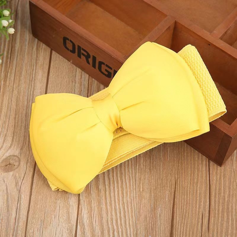 Κορεατικού στυλ ζώνη μέσης με φιόγγό από chiffon – ελαστική, ευρύ διακοσμητικό αξεσουάρ για φορέματα, PU + ελαστικό υλικό, βαμβακερό ύφασμα, κατάλληλο για όλες τις εποχές, ευέλικτο