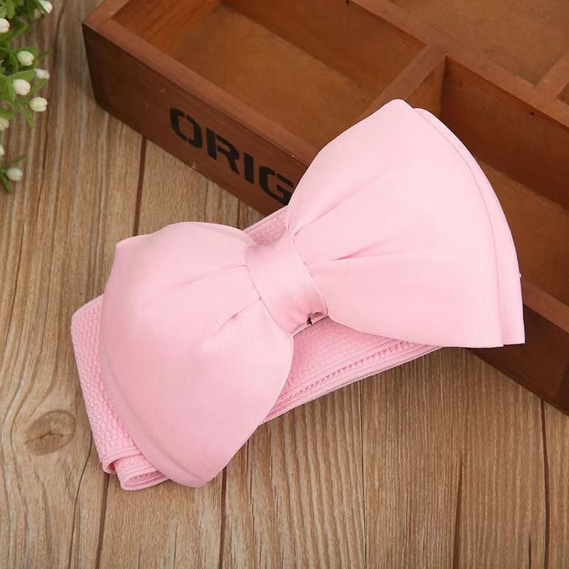 Κορεατικού στυλ ζώνη μέσης με φιόγγό από chiffon – ελαστική, ευρύ διακοσμητικό αξεσουάρ για φορέματα, PU + ελαστικό υλικό, βαμβακερό ύφασμα, κατάλληλο για όλες τις εποχές, ευέλικτο