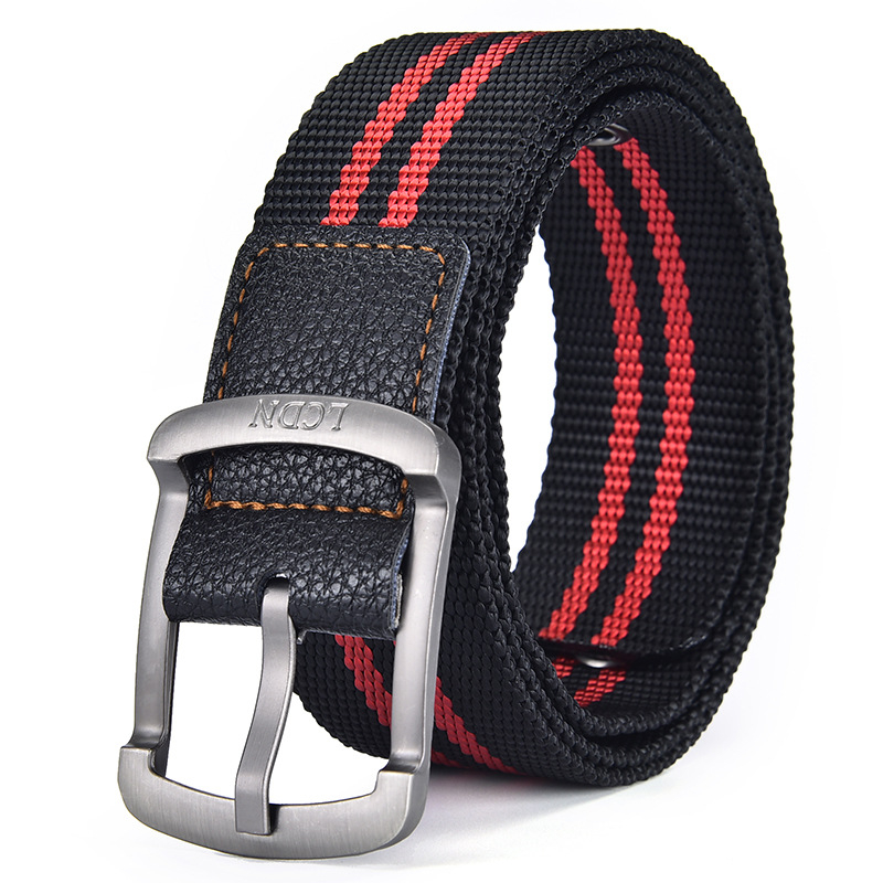 Unisex platneni pojas s kopčom s iglom, tkan pojas, širina 2–4 cm, retro stil