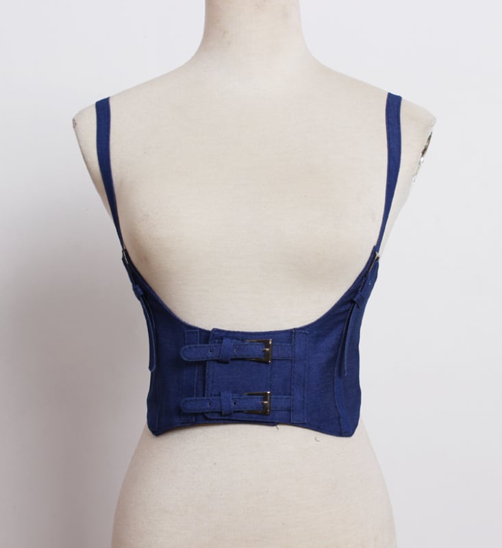 Centură de talie cu bretele, accent decorativ punk, piele artificială, pentru femei, vara 2021