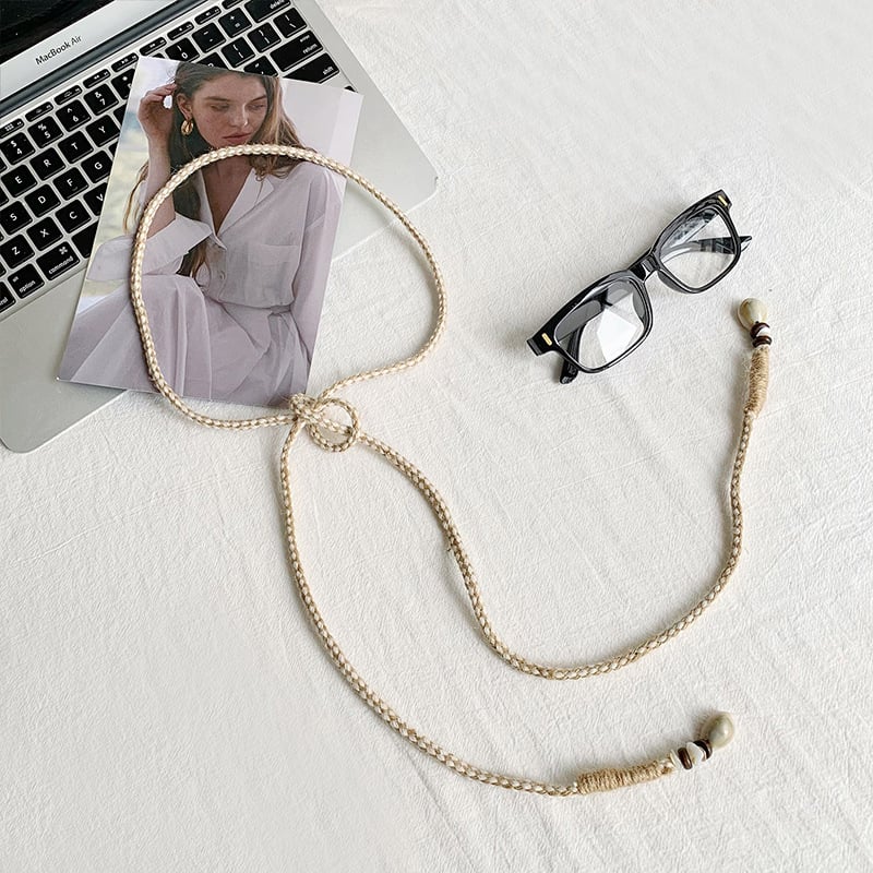 Boho stila rokassprādze jostas ķēde sievietēm, kokvilnas audums, daudzpusīgs dizains, pavasaris–vasara