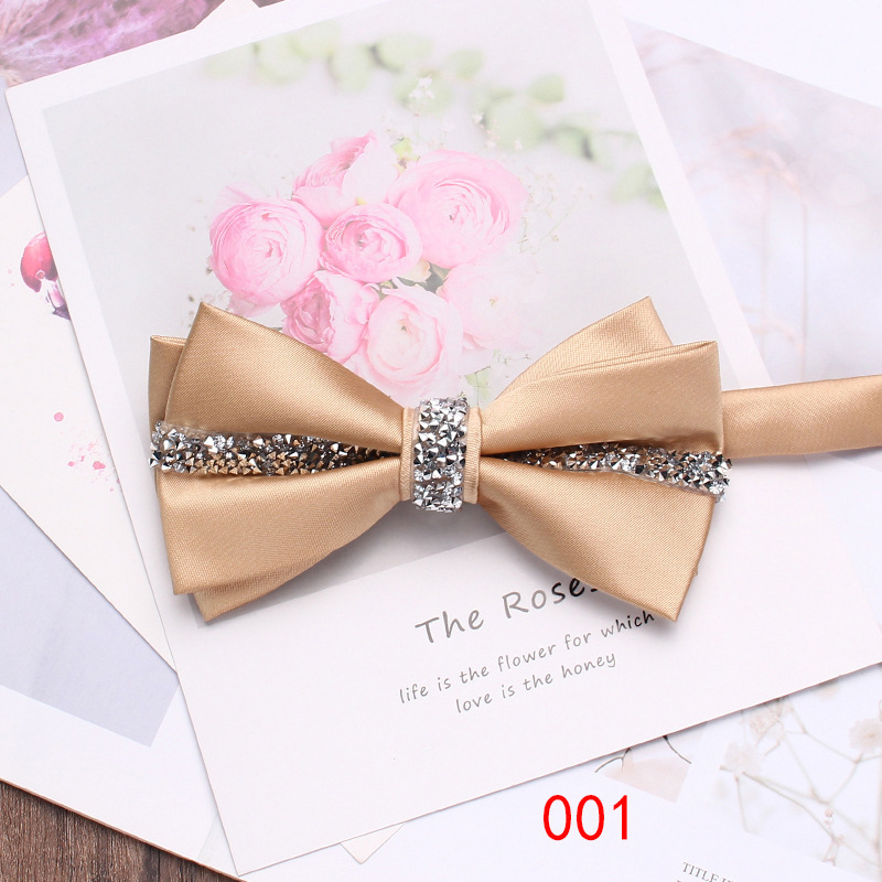 Papion pentru bărbați și femei, poliester, jacquard, cap plat, unisex, business casual, căptușeală poliester