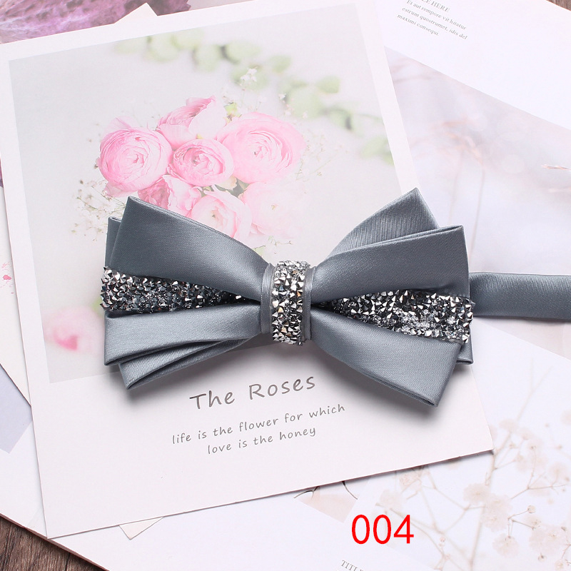 Papion pentru bărbați și femei, poliester, jacquard, cap plat, unisex, business casual, căptușeală poliester