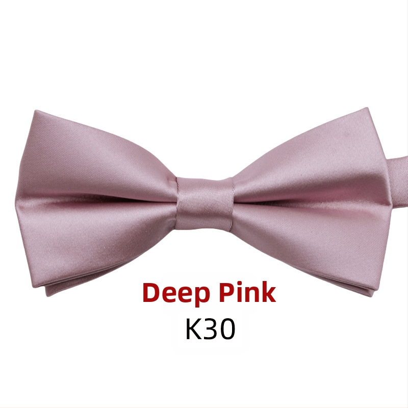 Papion pentru ținute formale de afaceri, design plat, unisex, croială jacquard, model monocrom