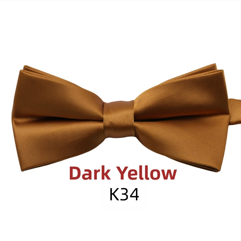 Papion pentru ținute formale de afaceri, design plat, unisex, croială jacquard, model monocrom