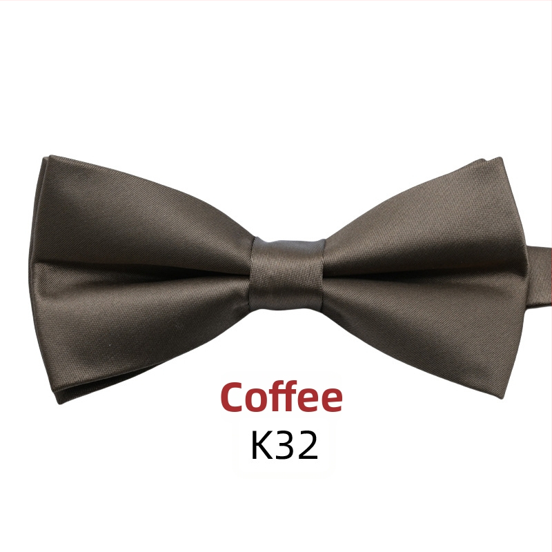 Papion pentru ținute formale de afaceri, design plat, unisex, croială jacquard, model monocrom