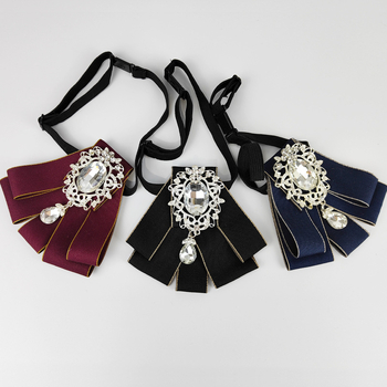 Aксесориu pentru guler cu floare și funda, femei, stil leisure, adult, vară 2025