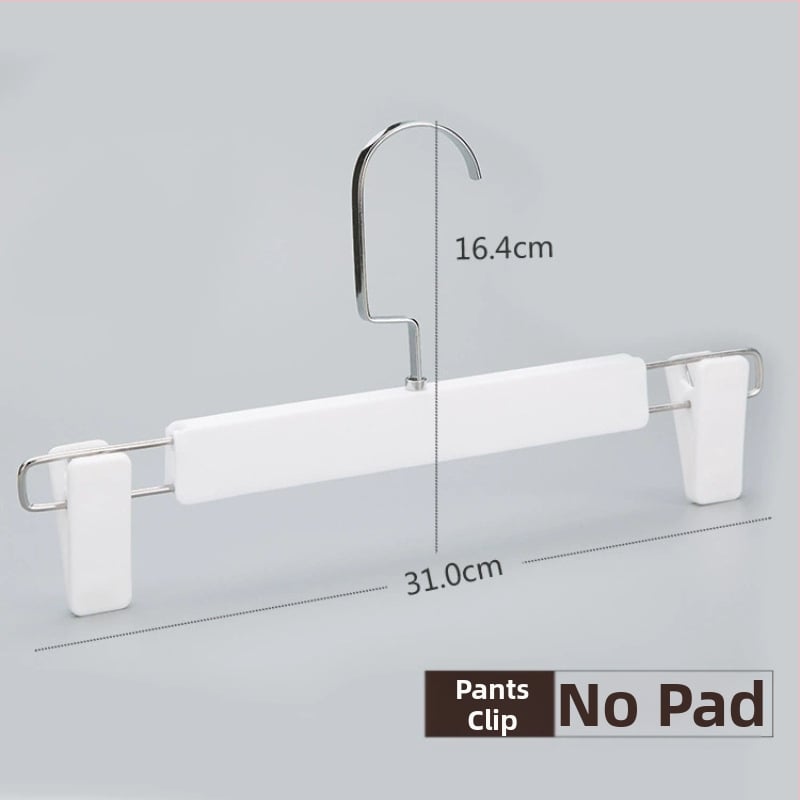 Многофункционална щипка за панталони с нехлъзгащ захват, телескопична пластмасова щипка за бельо, поли и панталони