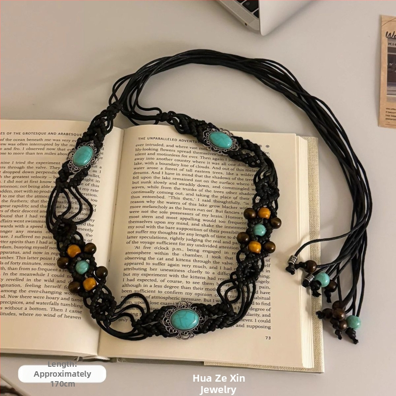 Vintage bohemiska tauriņ motīva jostas ķēde, etniska dekoratīva stila • Unisex • Metāla • Vasarai • Pavasara 2025 izlaišana • Jauniešiem