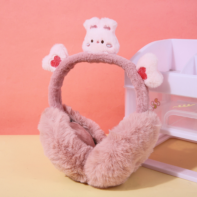 Panda γούνινα καπάκια αυτιών — πτυσσόμενα για το χειμώνα, για ενήλικες γυναίκες