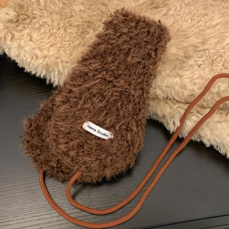 Protecții de urechi tricotate cu fular pentru gât – pentru femei, pliabile, versatile, protecție pentru urechi de iarnă