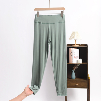 Naiste Modal termilise materjalist püksid, kõrge vöökoht, kõhtu vormiv, tagumikku tõstev, hingavad