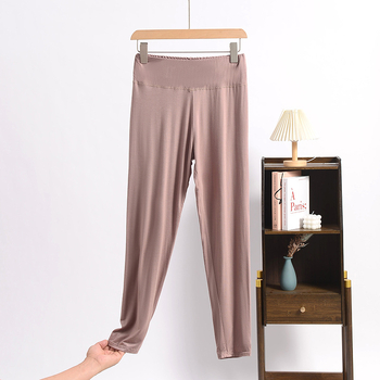 Naiste Modal termilise materjalist püksid, kõrge vöökoht, kõhtu vormiv, tagumikku tõstev, hingavad