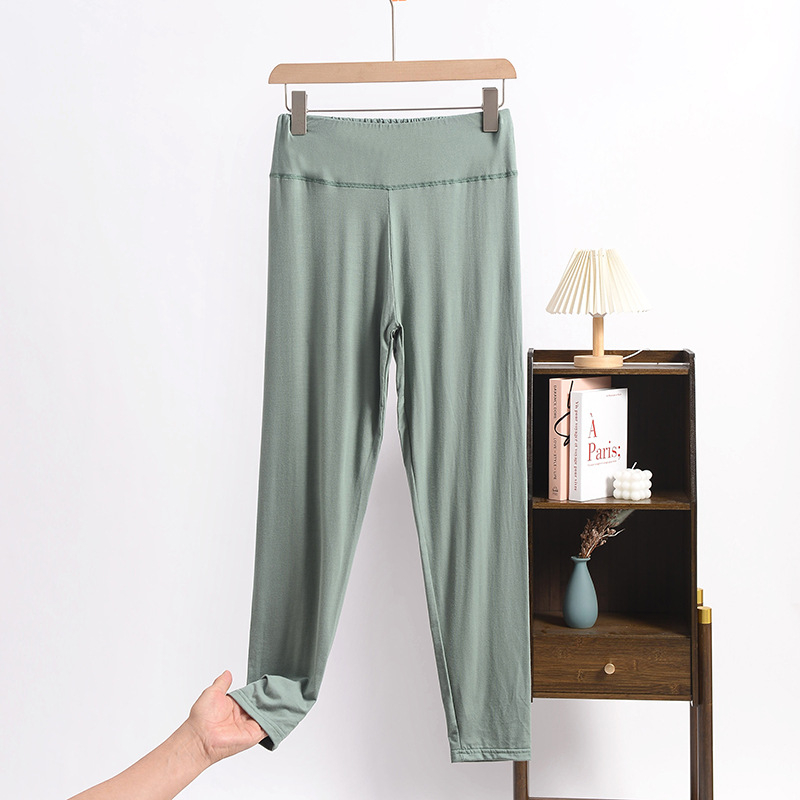 Naiste Modal termilise materjalist püksid, kõrge vöökoht, kõhtu vormiv, tagumikku tõstev, hingavad