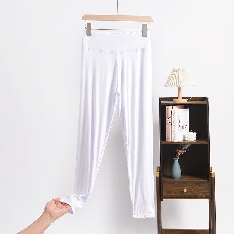 Naiste Modal termilise materjalist püksid, kõrge vöökoht, kõhtu vormiv, tagumikku tõstev, hingavad