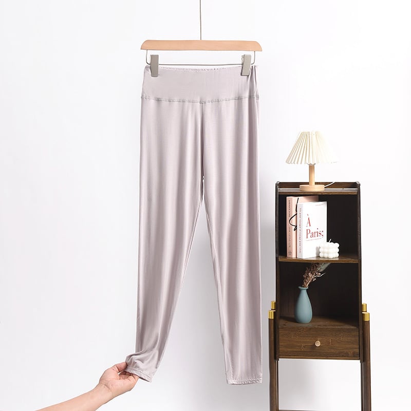 Naiste Modal termilise materjalist püksid, kõrge vöökoht, kõhtu vormiv, tagumikku tõstev, hingavad