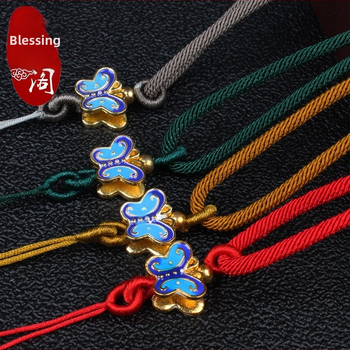 4 mm pleteni šnuron za narukvice, crvena, ručna izrada, unisex, Milan vlakno, šnura za privjesak, etno retro stil