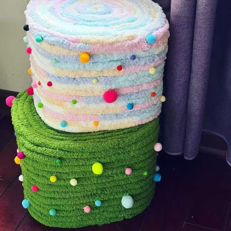 Materijal za DIY pletenje — super debela vunena pređa, u Hank obliku