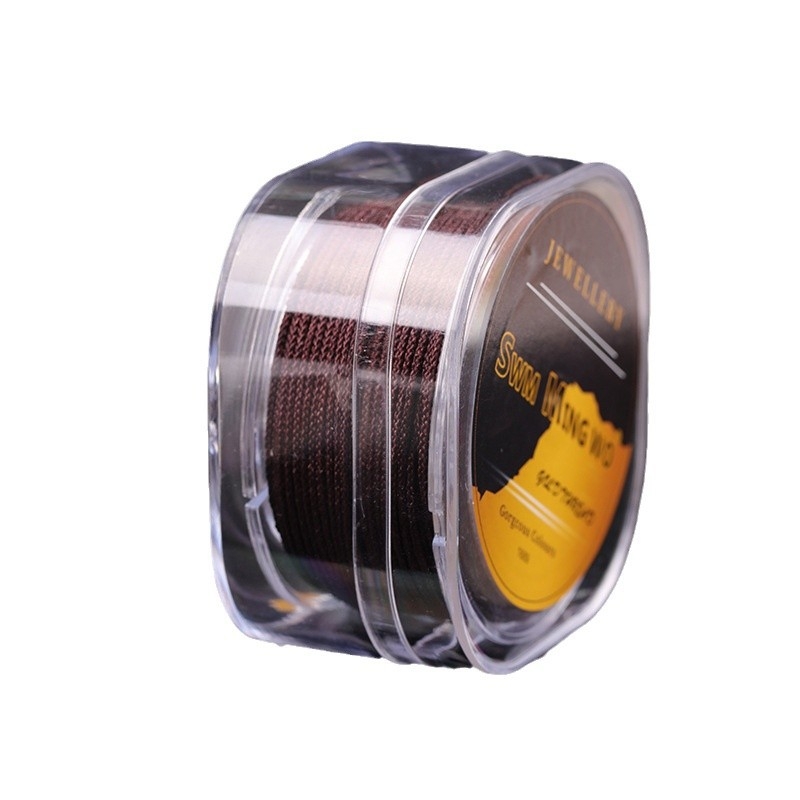 Mingwo Neelastīgs krellīšu pavedums Buddha pērļu krellēm - sakausējums, plūdināts pavedums, Yiwu izcelsme, rudens 2024