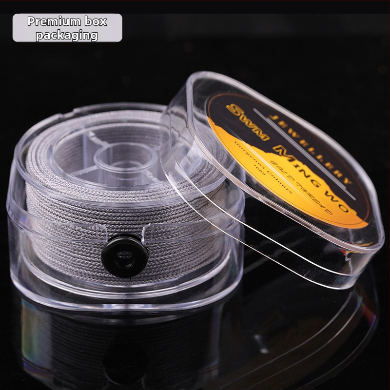 Mingwo Neelastīgs krellīšu pavedums Buddha pērļu krellēm - sakausējums, plūdināts pavedums, Yiwu izcelsme, rudens 2024