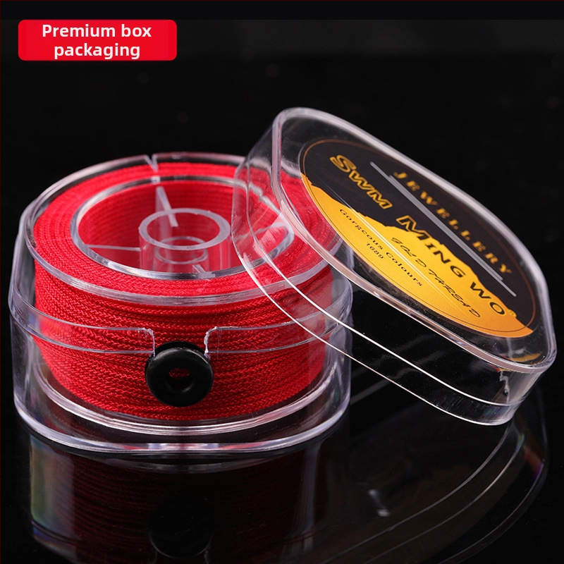 Mingwo Neelastīgs krellīšu pavedums Buddha pērļu krellēm - sakausējums, plūdināts pavedums, Yiwu izcelsme, rudens 2024