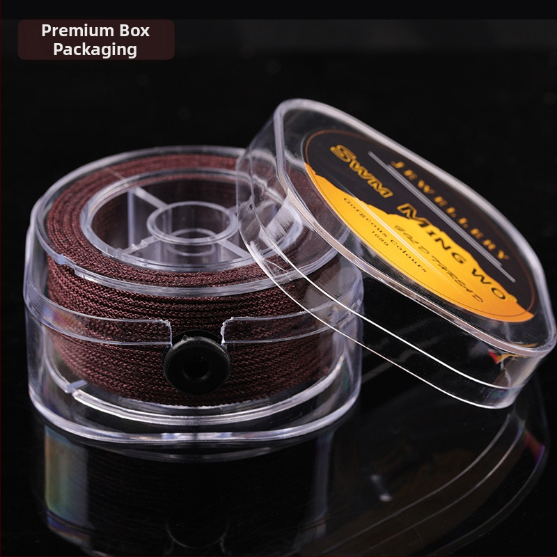 Mingwo Neelastīgs krellīšu pavedums Buddha pērļu krellēm - sakausējums, plūdināts pavedums, Yiwu izcelsme, rudens 2024