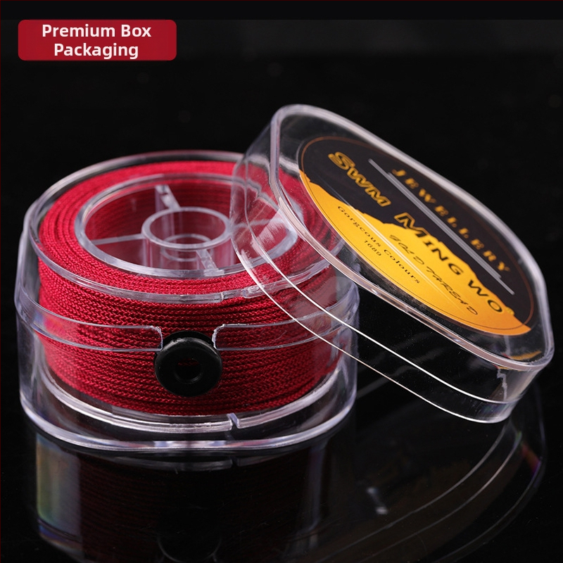 Mingwo Neelastīgs krellīšu pavedums Buddha pērļu krellēm - sakausējums, plūdināts pavedums, Yiwu izcelsme, rudens 2024