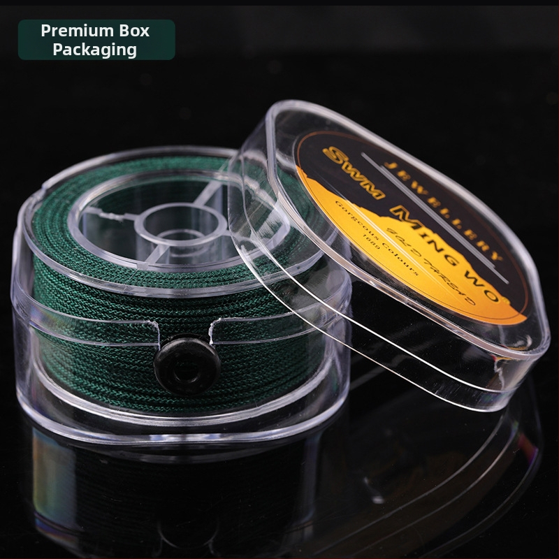 Mingwo Neelastīgs krellīšu pavedums Buddha pērļu krellēm - sakausējums, plūdināts pavedums, Yiwu izcelsme, rudens 2024