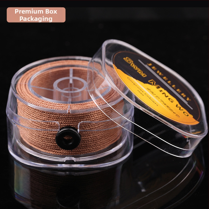 Mingwo Neelastīgs krellīšu pavedums Buddha pērļu krellēm - sakausējums, plūdināts pavedums, Yiwu izcelsme, rudens 2024