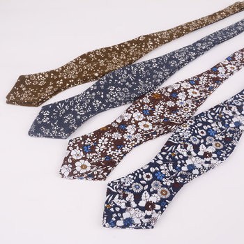 Mašna leptir s floralnim printom, poliester, jacquard tkanina, podstava od acetata, unisex