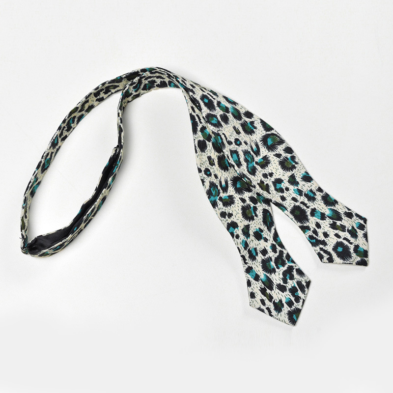 Mašna leptir s floralnim printom, poliester, jacquard tkanina, podstava od acetata, unisex