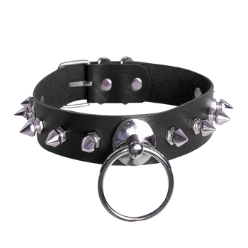 Kaklo papuošalai su žiediniu kaklo diržu, lydinio pakabukas, unisex, 50 g, forma: kita, asmeninė tendencija