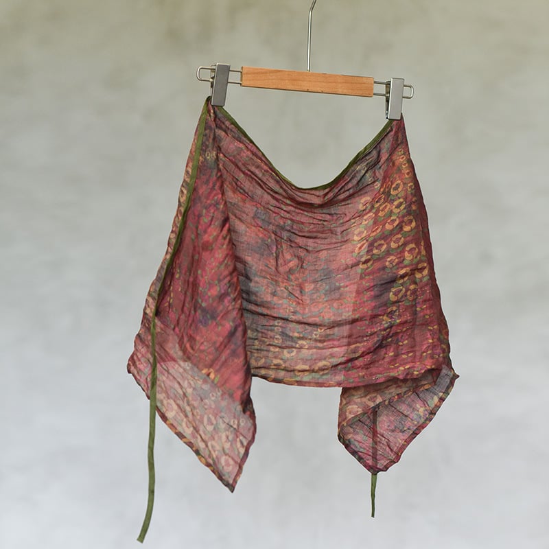 Jednodelna pregača s digitalnim otiskom na tkanini, pravokutni oblik, serija Mala pregača, ženski stil književnost i umjetnost