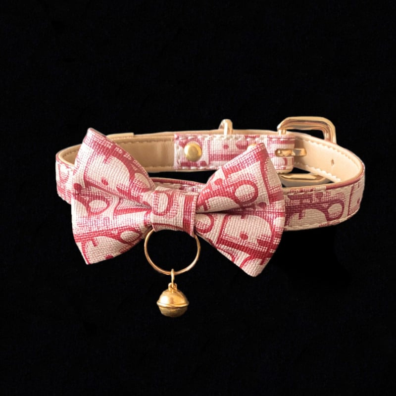 Unisex choker su varpeliu, PU medžiaga, šoninė grandinė