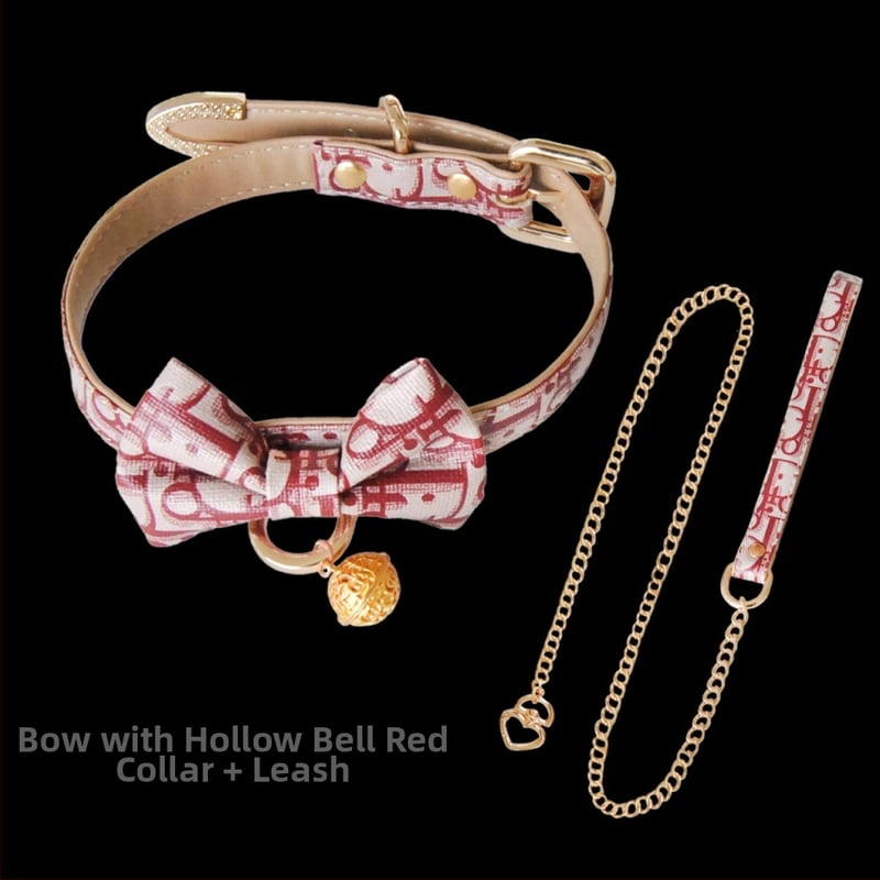 Unisex choker su varpeliu, PU medžiaga, šoninė grandinė