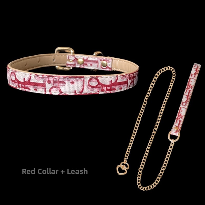 Unisex choker su varpeliu, PU medžiaga, šoninė grandinė