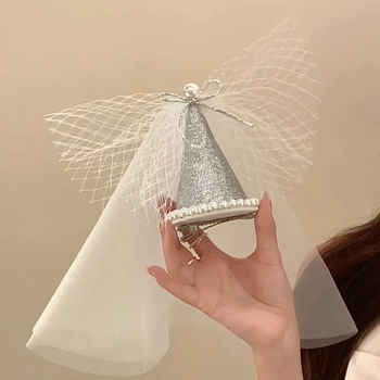 Meitenes dzimšanas dienas cepure ar plīvuru – fotorekvizīts ballītei (Zīmols: Other; Materiāls: Other; IP atļauja: Nē; Pasākums: Dzimšanas diena; Kategorija: Dzimšanas dienas cepure)