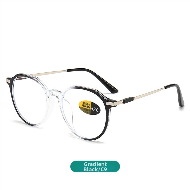 Lasīšanas brillēs ar daudzstūra rāmi, AC lēcas, pilns rāmis, pret zilās gaismas iedarbību, pret radiāciju