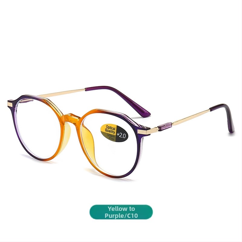 Lasīšanas brillēs ar daudzstūra rāmi, AC lēcas, pilns rāmis, pret zilās gaismas iedarbību, pret radiāciju