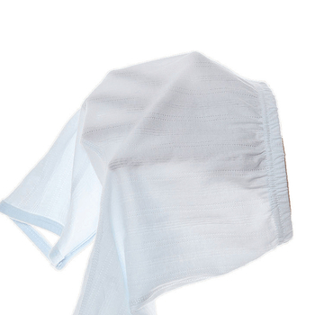Pantaloni pentru copii din bumbac 100%, închidere cu snaps, stil modern minimalist, talie medie